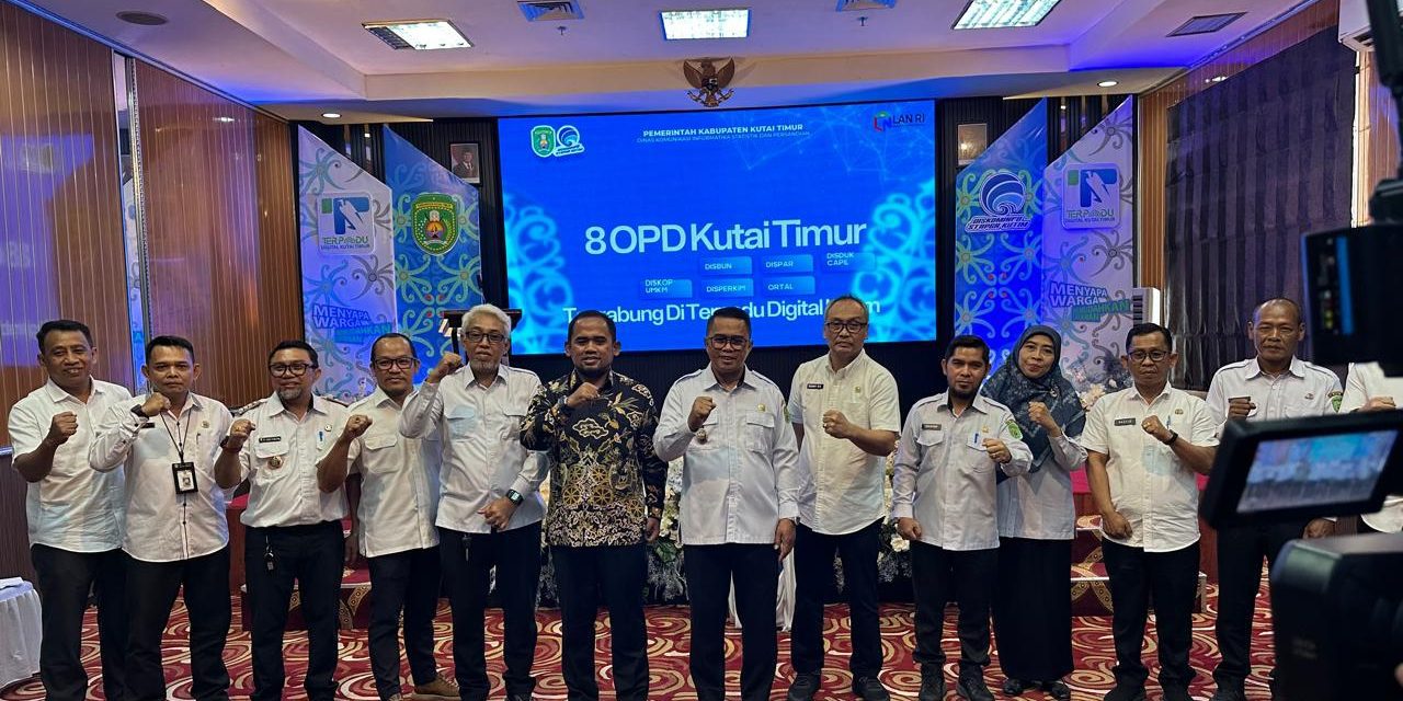Launching Terpadu Digital Kutim, Wabup Mahyunadi Dorong Pelayanan Publik Lebih Cepat, Efektif dan Responsif