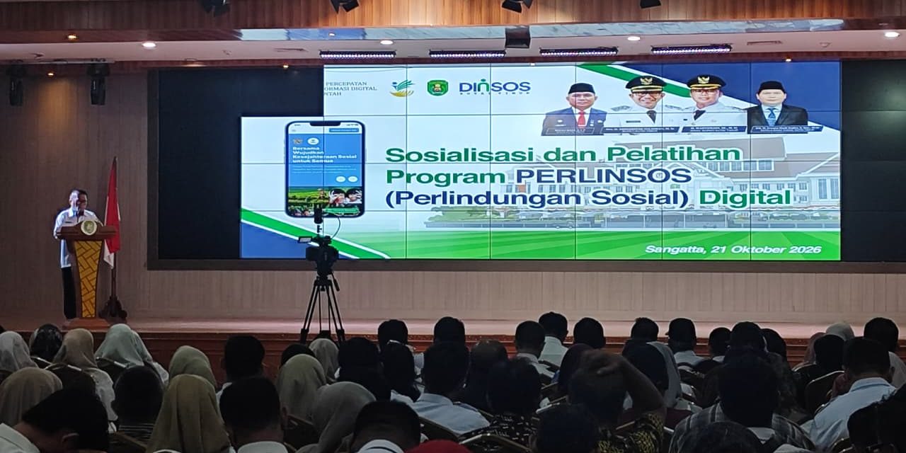 Buka Sosialisasi PERLINSOS Digital, Mahyunadi Tekankan Akurasi Data dan Sinergi Lintas Sektor