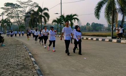 Color Run di GOR Kudungga, Karang Taruna Kutim Gaungkan Hidup Sehat