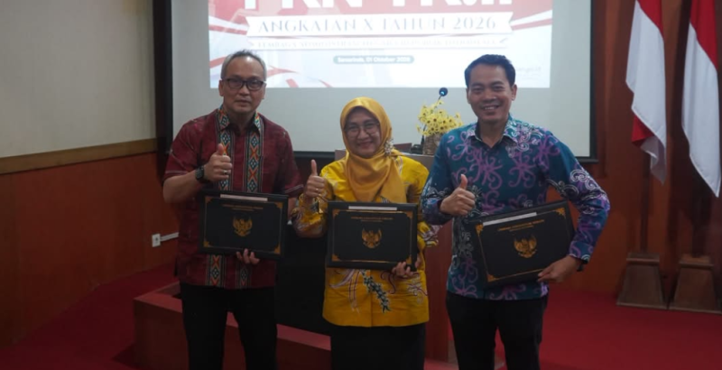 Empat Pejabat Eselon II Kutim Lulus PKN Tingkat II, Bawa Inovasi Pelayanan Publik