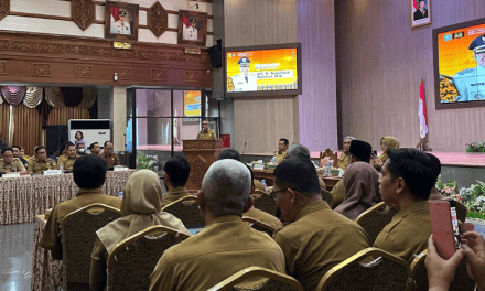 Realisasi Anggaran Kutim Baru 46,75 Persen, Bupati Minta OPD Percepat Pekerjaan